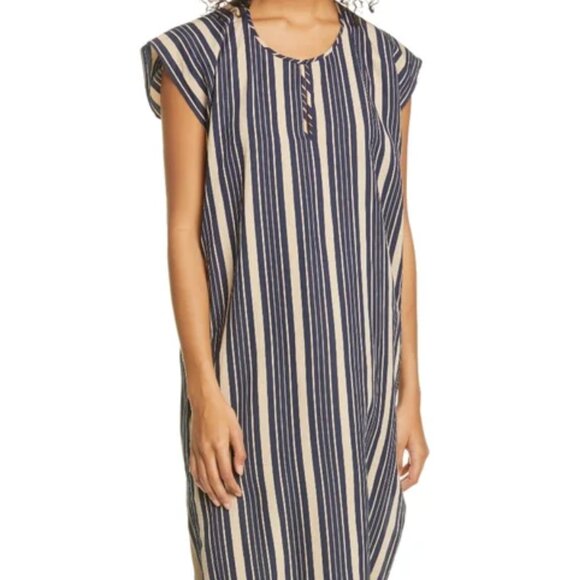 Zero + Maria Cornejo Striped Caftan, size Small - Picture 1 of 9
